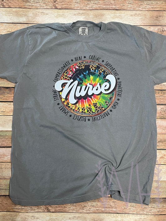 Nurse tie dye