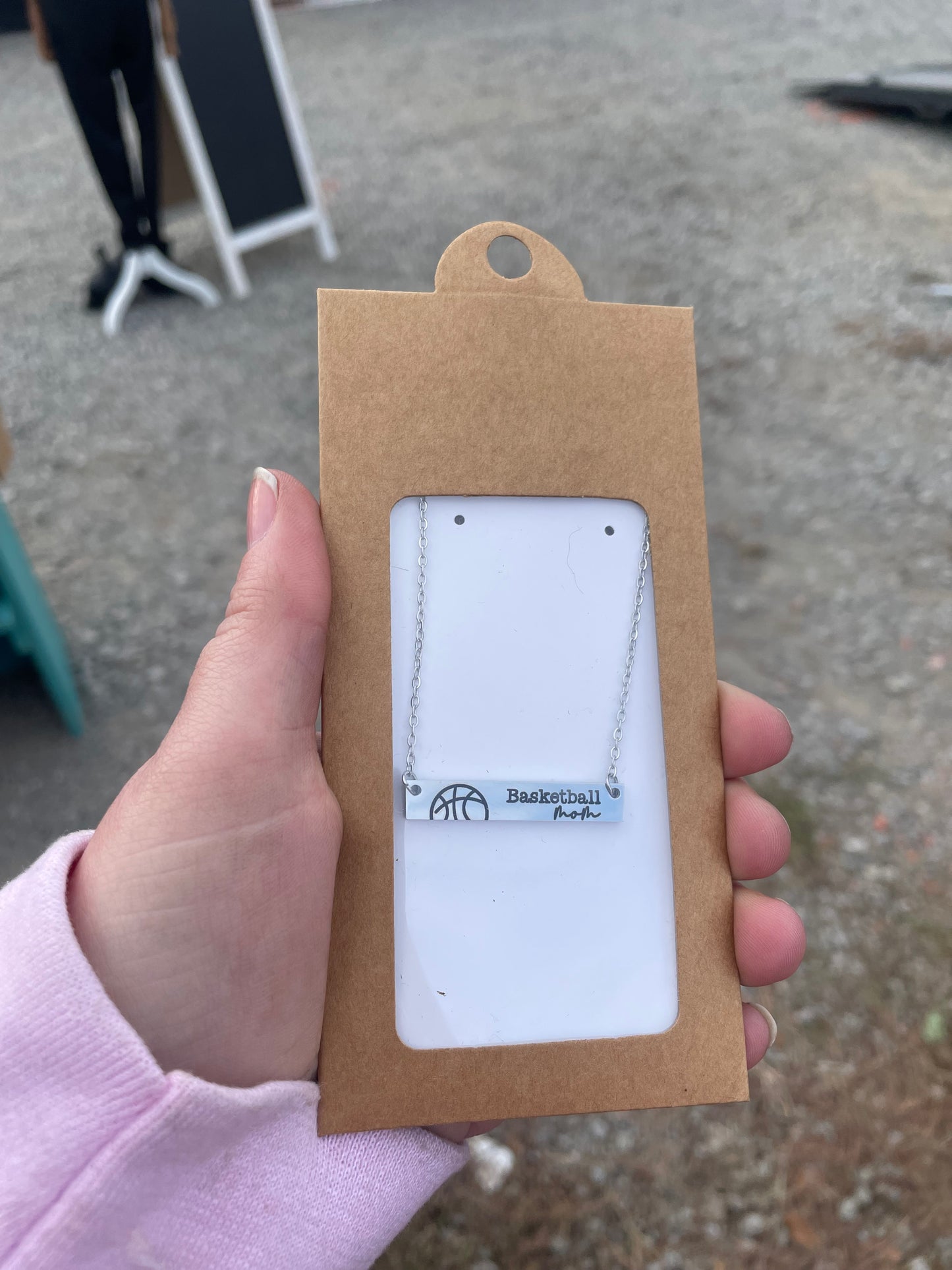 Custom Engraved Bar Necklace
