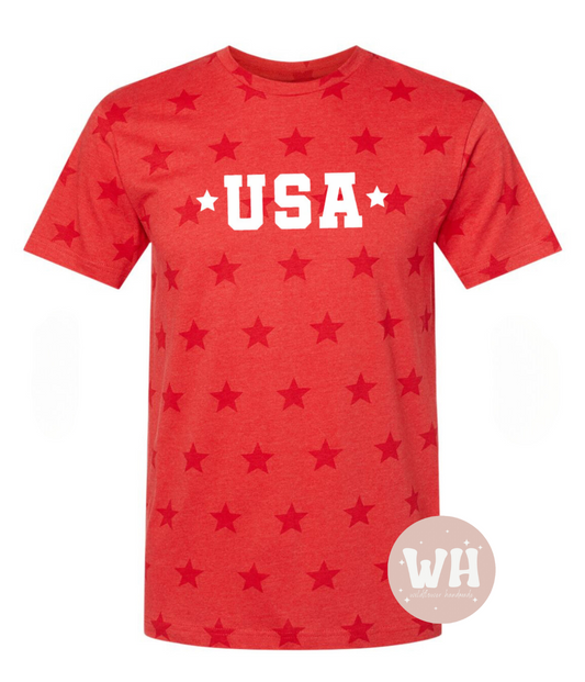 USA star tee