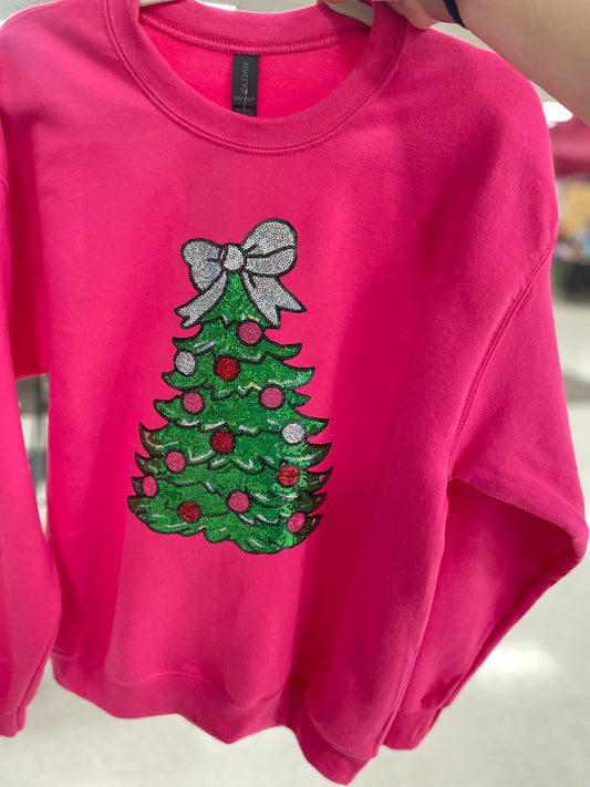 Christmas Tree Patch Crewneck - RTS