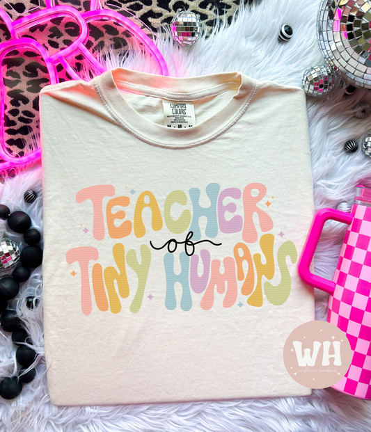 Teacher of tiny humans