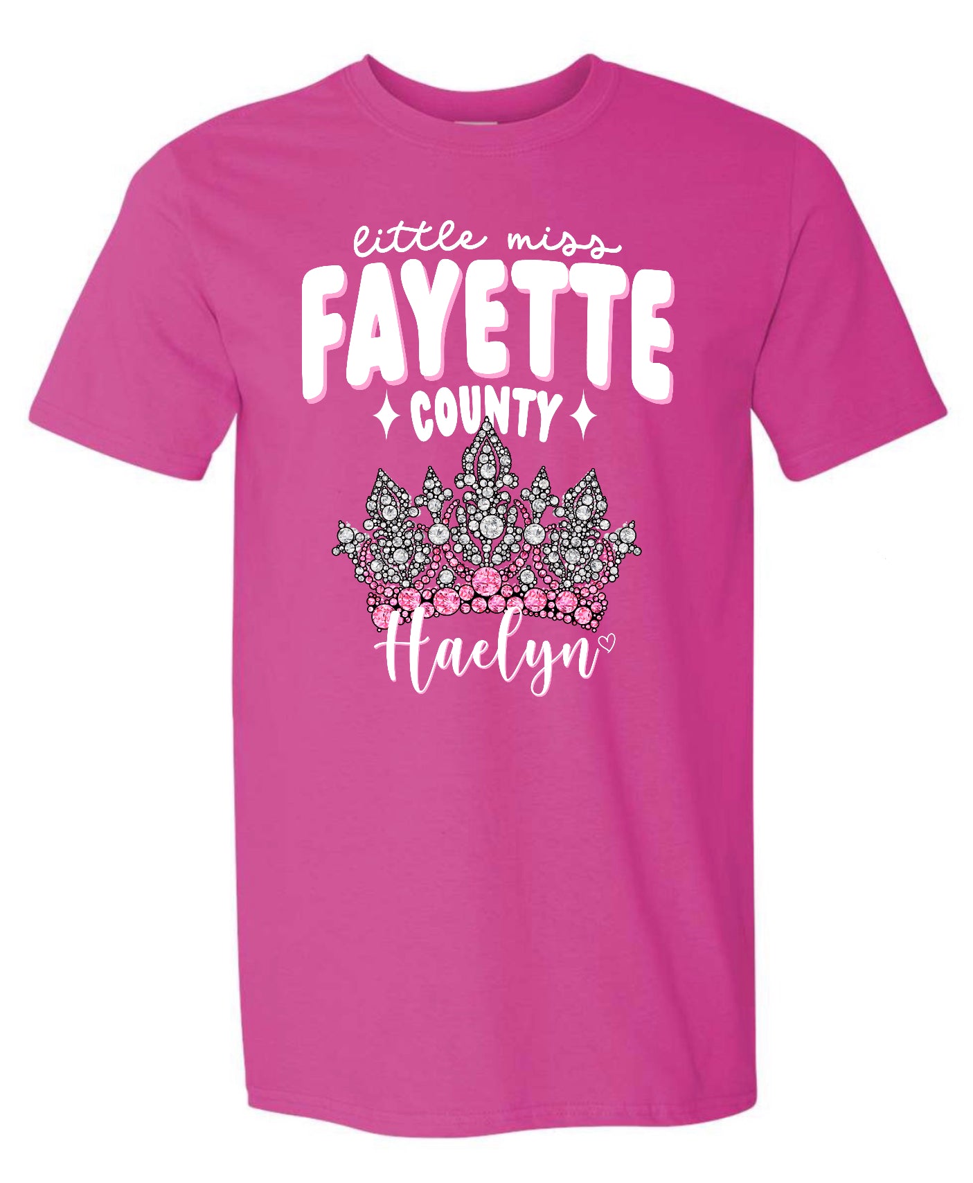 Haelyn's Pageant Shirt - Holly Struble