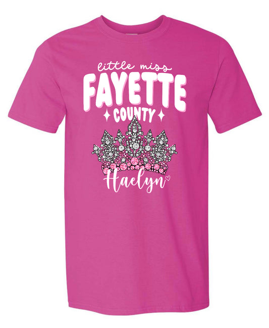 Haelyn's Pageant Shirt - Holly Struble