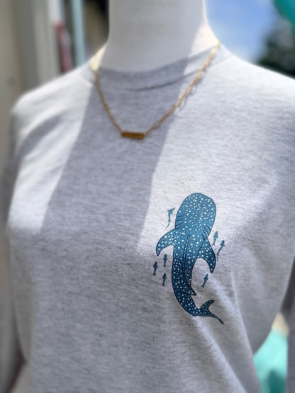 When You Go Through Deep Waters Long Sleeve Tee - RTS
