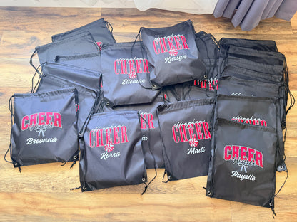 Personalized Effingham Hearts Cheer Bag