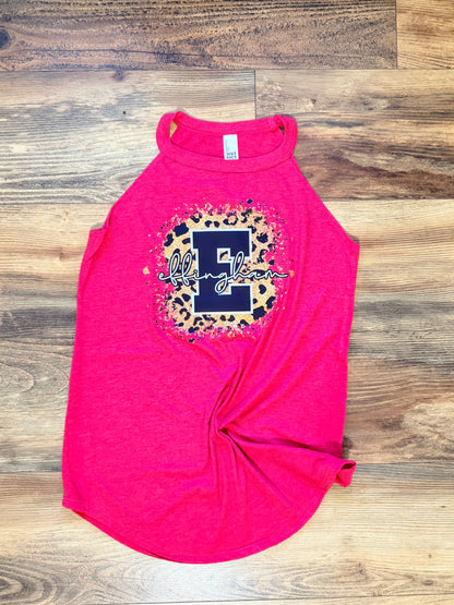 Effingham Initial Leopard Print
