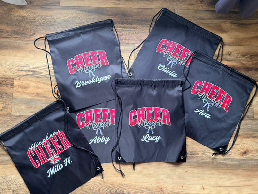 Personalized Effingham Hearts Cheer Bag