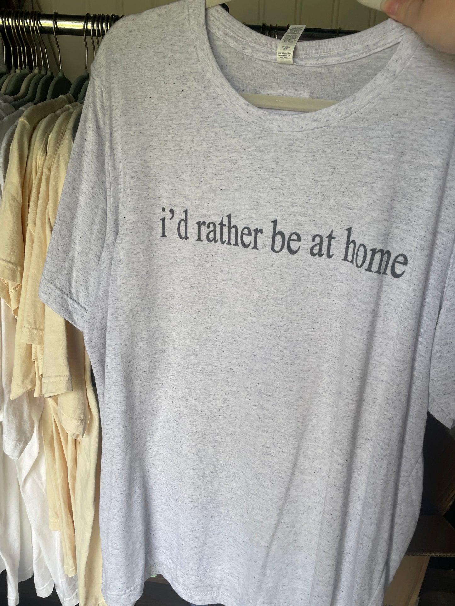 I’d rather be at home - RTS