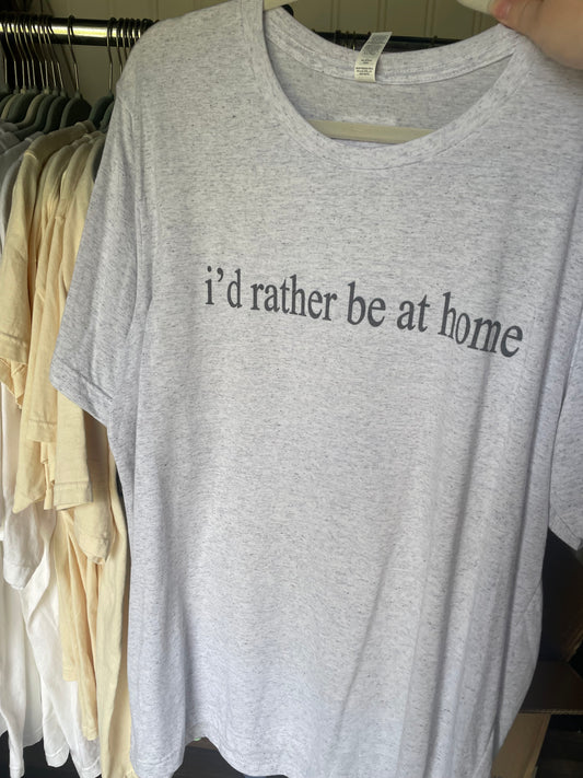 I’d rather be at home - RTS