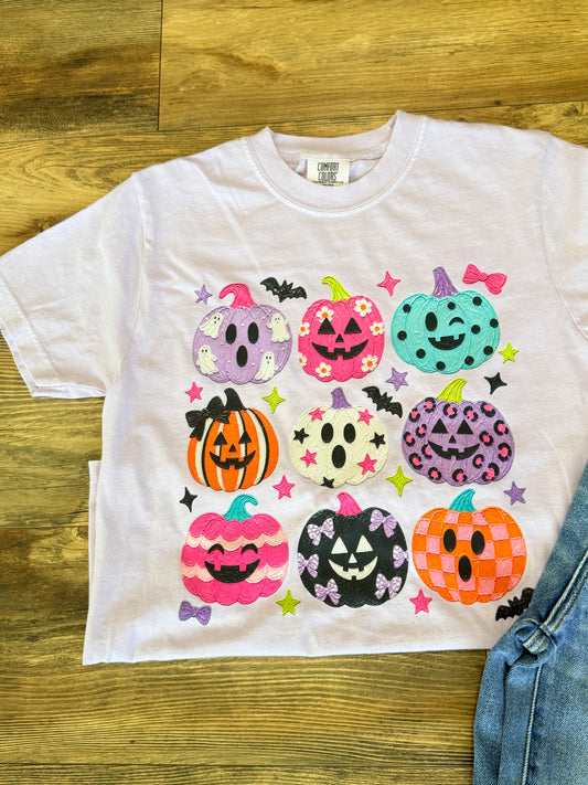 Halloween Pumpkins Collage Tee