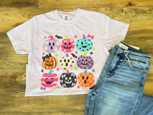 Halloween Pumpkins Collage Tee