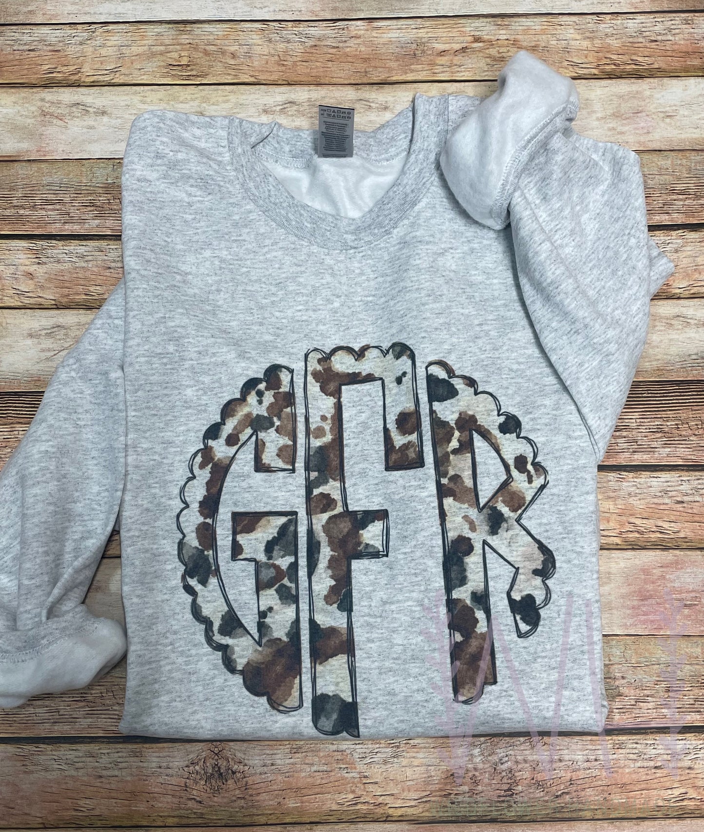 Monogram Tee or Crewneck