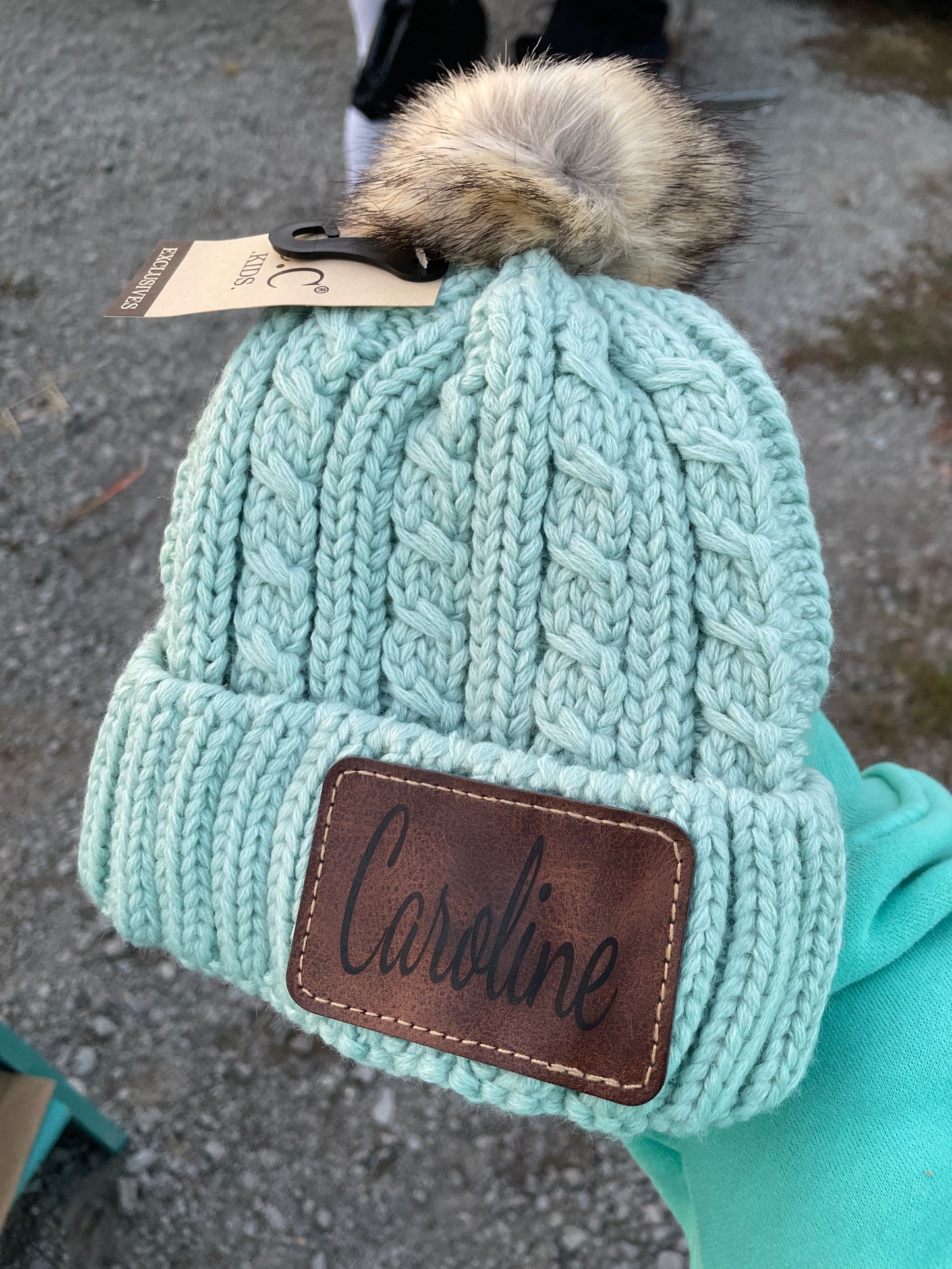 Kids CC Beanie w/custom patch