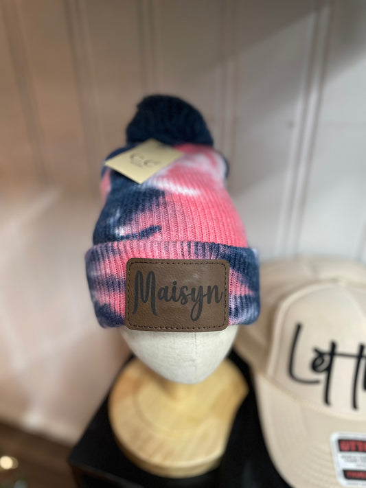 Kids CC Beanie w/custom patch