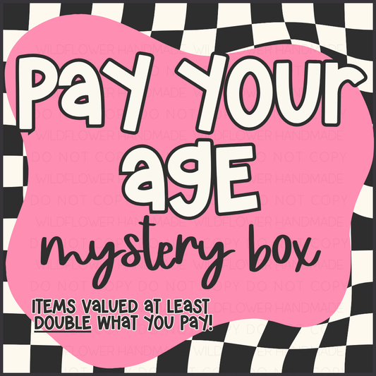 Pay Your Age Mystery Box