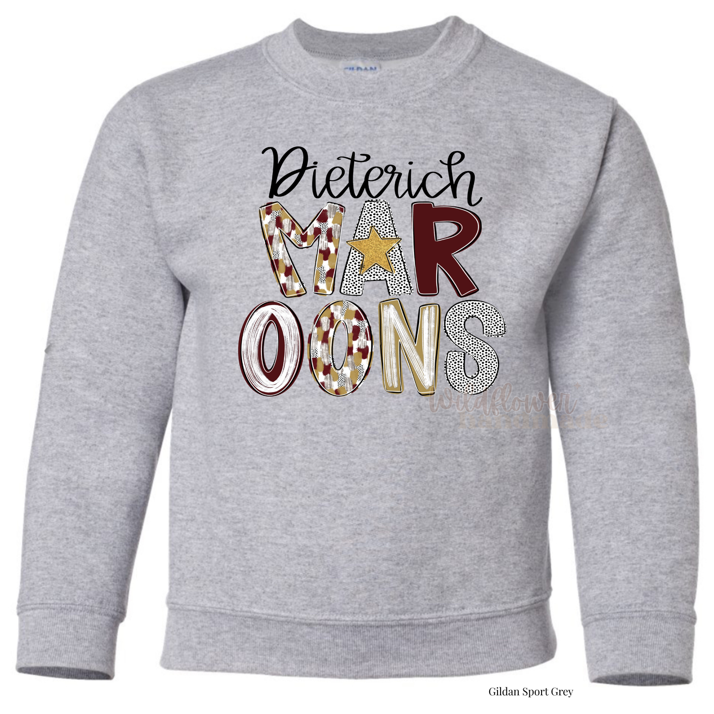 YOUTH - Poppy Maroons - Stacked