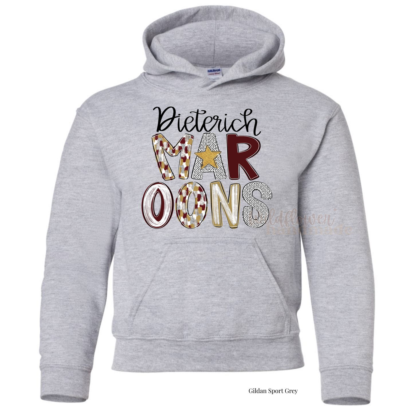 YOUTH - Poppy Maroons - Stacked