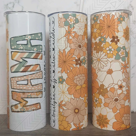 Boho Tumbler with Names