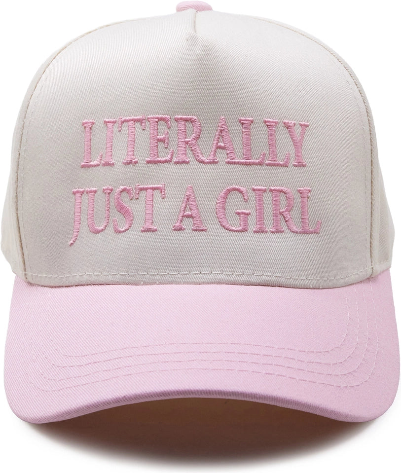 Literally Just A Girl Snapback