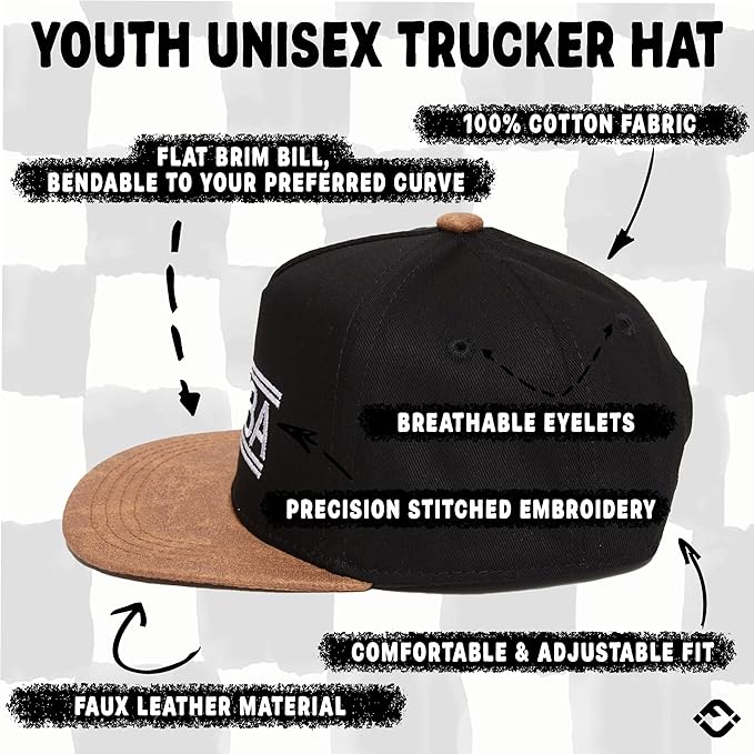 Bubba Flat Brim Trucker Hat