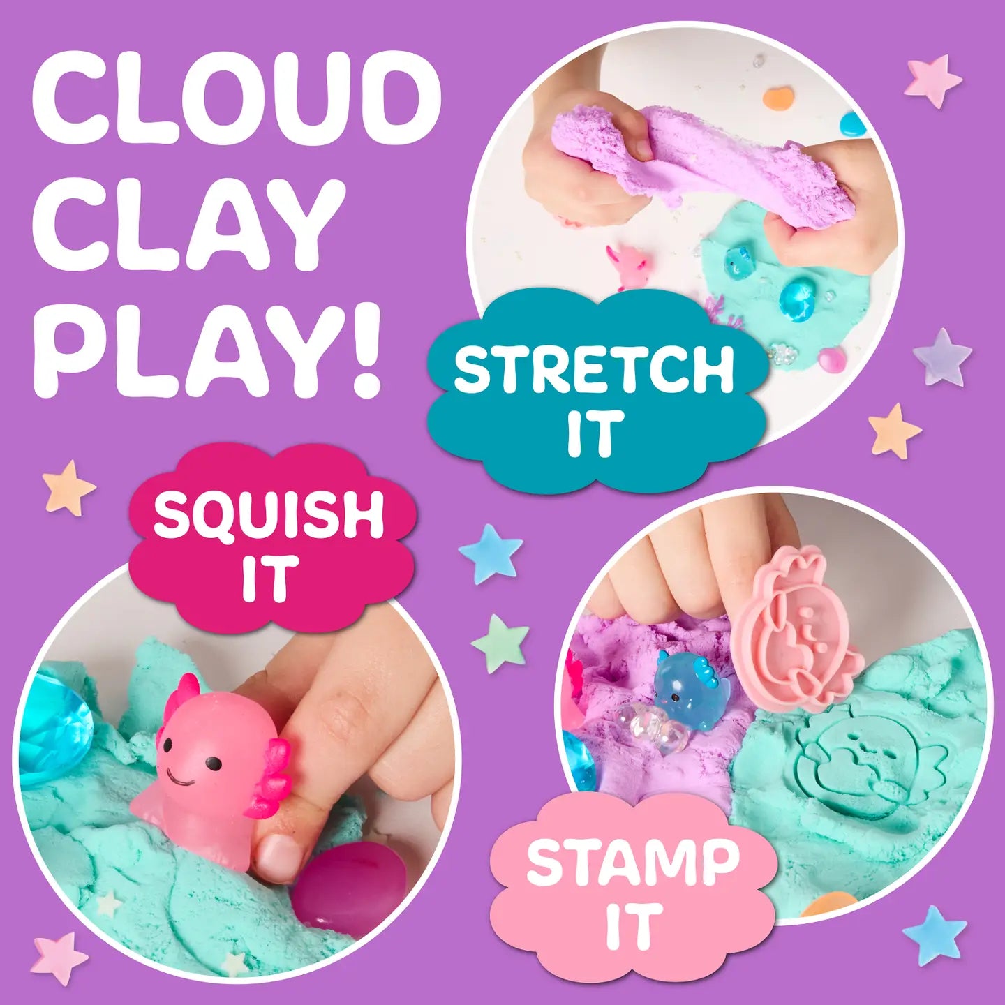 Sensory Pack Axolotl Play Kit For Kids