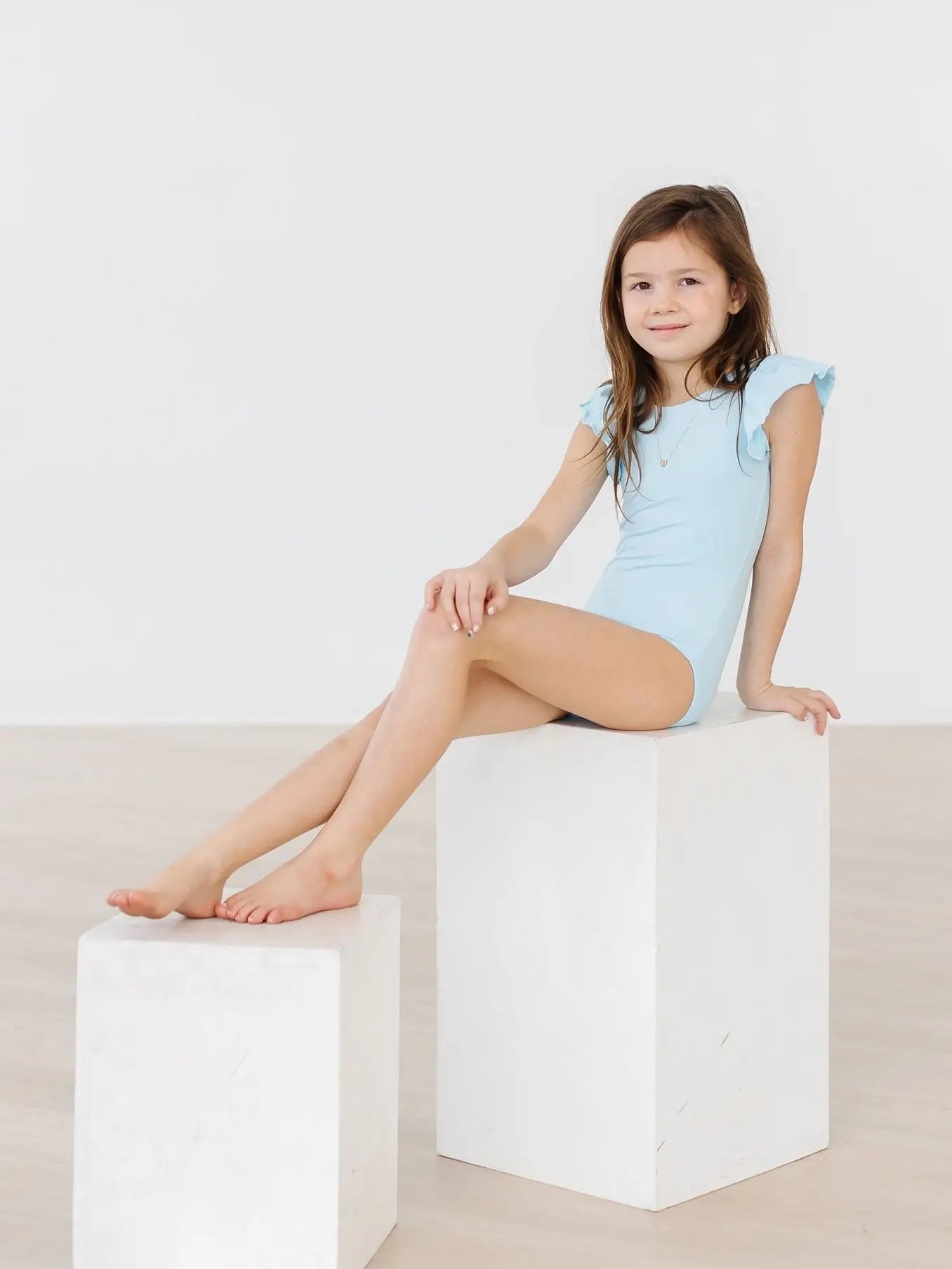 S/S Flutter Sleeve Leotard - Multiple Color Options!