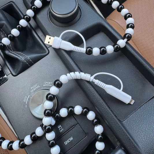 Black + White 4 in 1 Charger