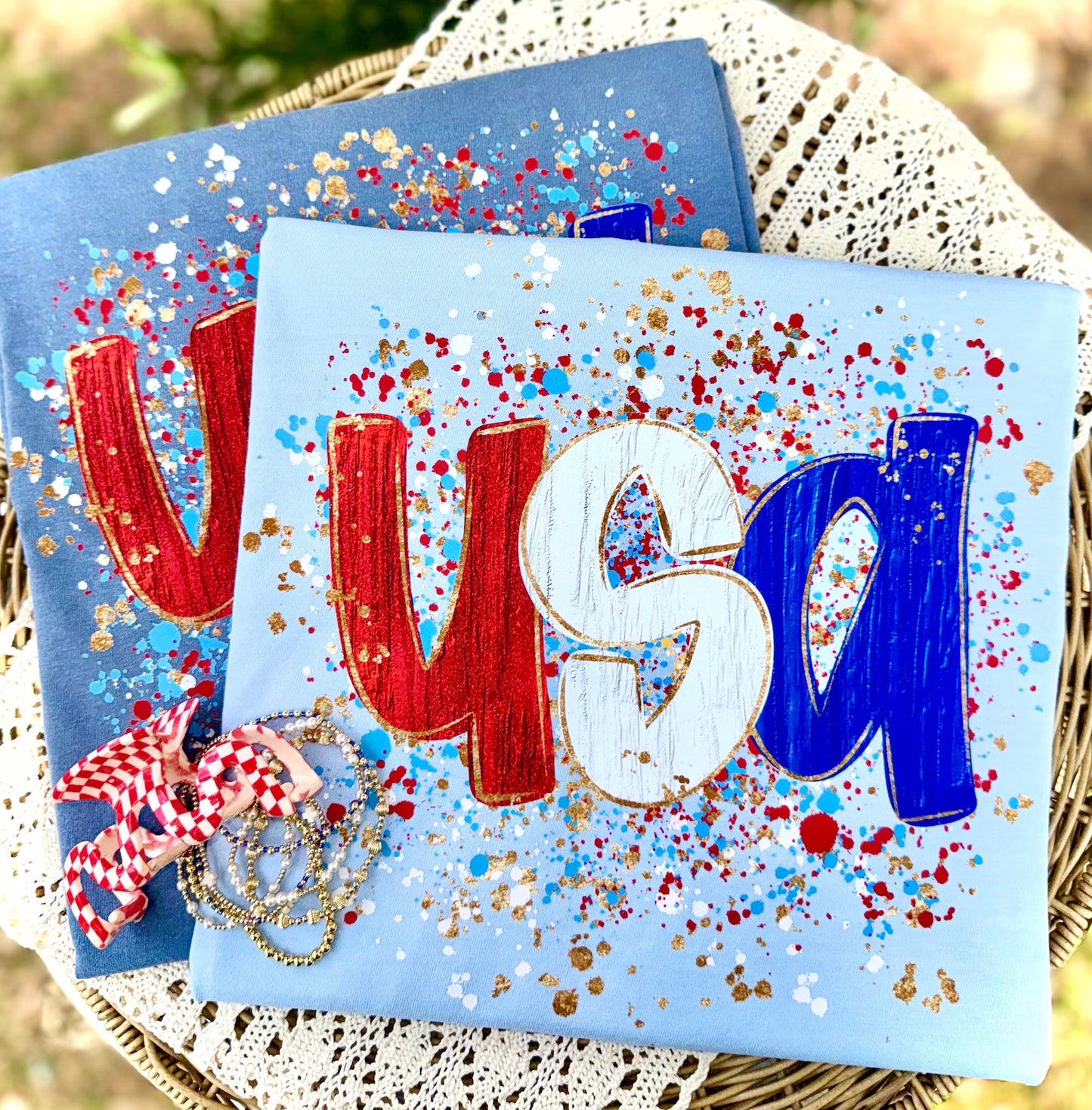 USA Splatter Tee