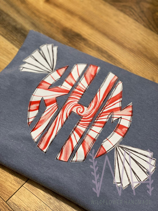 Peppermint monogram