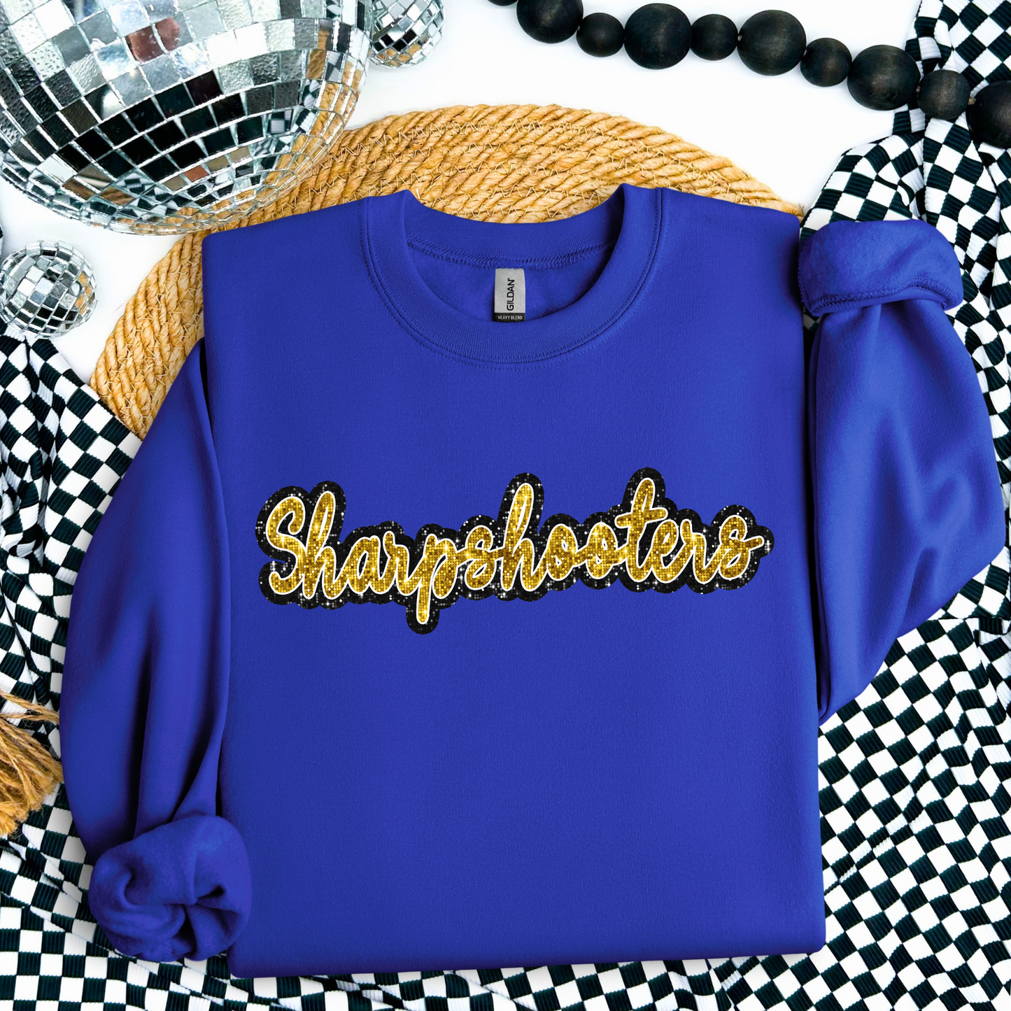 FAUX Sequins Sharpshooters