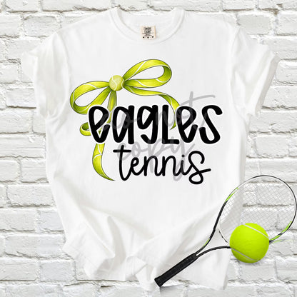 Tennis Bow Spiritwear | Customized to your Mascot! | Tee or Crewneck